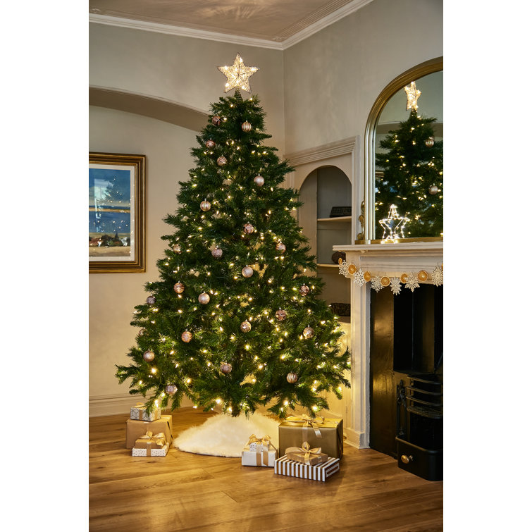 The Seasonal Aisle Winchester 228cm Lighted Artificial Pine Christmas